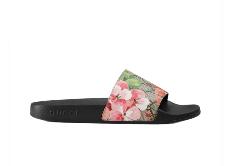 GG Floral Slides