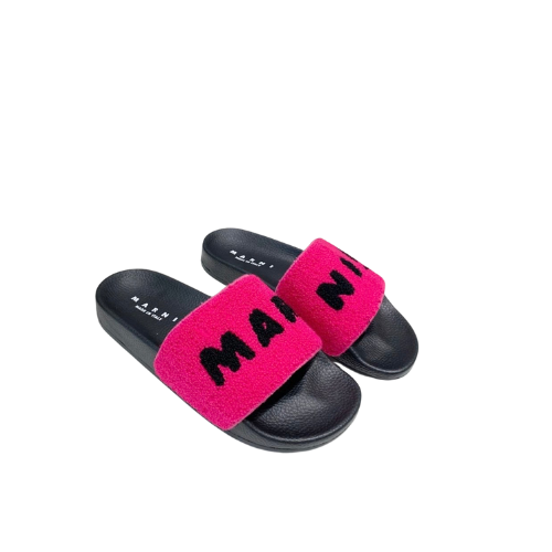 Luxury M Slides (Hot Pink)