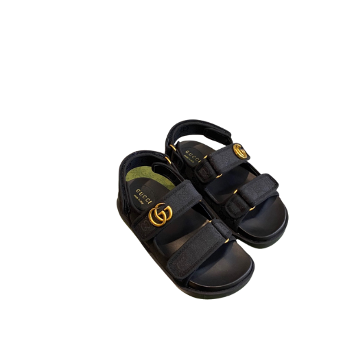 GG Strap Sandals (Black)